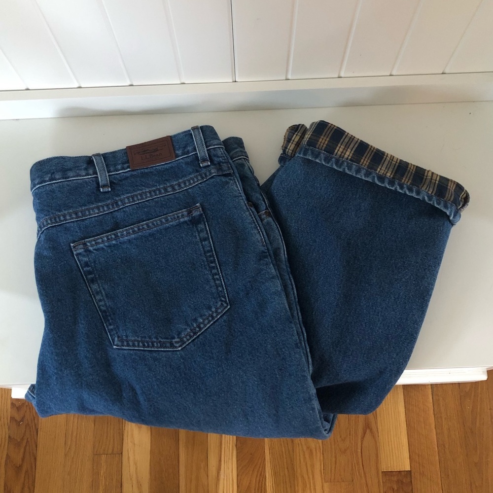 LLbean Insulated Jeans